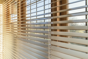 Open blinds in the daytime. Starwood Distributors.